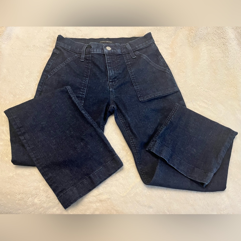 Lucky Brand | Ava Mid Rise Boot Cut Dark Wash Denim Jeans Women's 0
